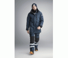 1800 Parka impermeable con aislamiento AllroundWork 37.5® azul marino/ negro